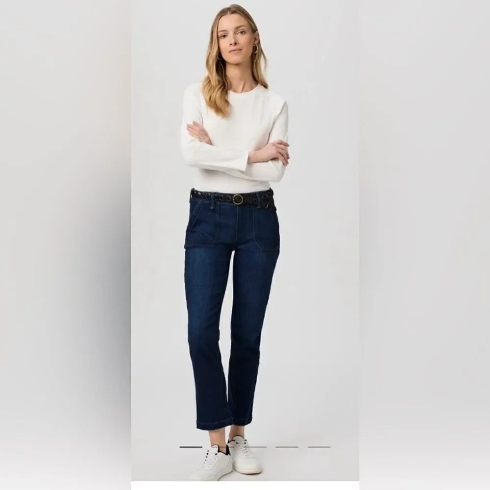 PAIGE Mayslie jeans in blue color, size 28